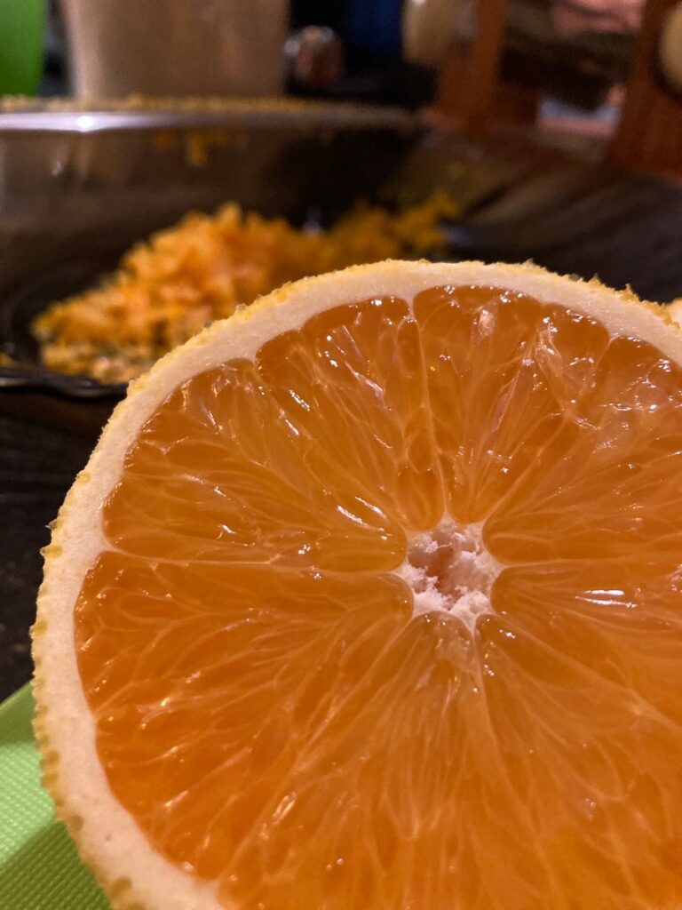 Апельсиновый кекс